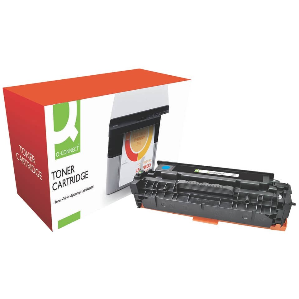 Lasertoner cyan ersetzt CC531A Q-CONNECT KF10995 Image