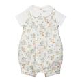 Trotters Augustus And Friends Dungaree Playsuit (0-9 Months)