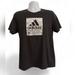 Adidas Shirts | Adidas Men's Gray Short-Sleeve Graphic T-Shirt Size M | Color: Gray | Size: M