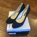 Nine West Shoes | Nine West Quabree 8.5 Black Suede Platform Heels | Color: Black | Size: 8.5