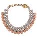 Gucci Jewelry | Gucci Resin Collar Blush Purple Beaded Bib Necklace | Color: Gold/Pink | Size: Os