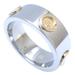 Gucci Jewelry | Gucci G Icon Ring Silver X Gold Inox Stainless Steel 290874 | Color: Gold | Size: Os