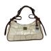Dooney & Bourke Bags | Dooney & Burke-Women’s White Leather Croc Print Shoulder Hobo Handbag Vintage | Color: White | Size: Os