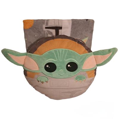 Disney Other | Disney Star Wars Mandalorian Nogginz Pillow & Travel Blanket Set | Color: Red | Size: Osb