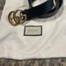 Gucci Accessories | Gucci Black Leather Belt, Gold Buckle, Excellent Condition, With Dust Bag | Color: Black | Size: 90