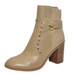 Michael Kors Shoes | Michael Kors Carmen Heeled Ankle Bootie Boot Leather Camel/Beige 10 Nib $325 | Color: Brown/Tan | Size: 10