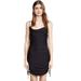 Free People Dresses | Free People "Day To Night" Cowl-Neck Satin Slip Dress, Black | Color: Black | Size: M