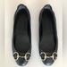 Gucci Shoes | Gucci Black Leather Horsebit Ballet Flats | Color: Black | Size: 37 1/2