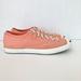 Converse Shoes | Converse Jack Purcell Sneakers Shoes Women's Size 8 Coral Canvas Low | Color: Pink | Size: 8