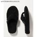 Anthropologie Shoes | Anthropologie Minnetonka Olivia Slippers | Color: Black | Size: 9.5