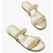Kate Spade Shoes | Kate Spade Gold Braided Miami Slide Sandals | Color: Gold | Size: 6