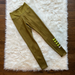 Nike Pants & Jumpsuits | Nike Womens Leggings Pants Green Mid Rise Stretch Workout Pull On Xs New | Color: Green | Size: Xs
