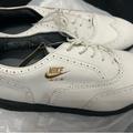 Nike Shoes | Nike Air Golf Shoes Classic White Wing Tip Mens 14 Never Worn | Color: Black/White | Size: 14