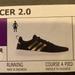 Adidas Shoes | Adidas Women's Qt Racer 2.0 Running Sneakers Black 8 New | Color: Black/Gold | Size: 8