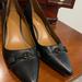 Coach Shoes | Coach Kitten Point Toe Pumps | Color: Black | Size: 9