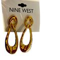 Nine West Jewelry | Nine West Gold Earrings | Color: Gold | Size: Os