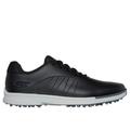 Skechers Men's GO GOLF Tempo GF Shoes | Size 13.0 Extra Wide | Black/Gray | Synthetic/Textile