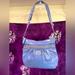 Coach Bags | Coach Blue Patent Leather Hobo With Pink Lining | Color: Blue | Size: Os