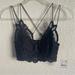 Free People Tops | Free People Lace Adella Bralette Tank-Top Camisole Bralette Size Xsmall Black | Color: Black | Size: Xs