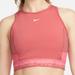 Nike Tops | 3. Nwt Nike Pro Dri-Fit Cropped Sport Tank | Color: Tan | Size: S