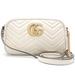 Gucci Bags | Gucci Gucci Small Shoulder Bag 447632 Gg Marmont Leather Ivory 350876 | Color: Tan | Size: Os