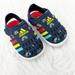 Adidas Shoes | Adidas Toddler 4 Navy Rainbow Water Closed Toe Summer Sandals | Color: Blue | Size: 4bb