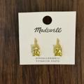 Madewell Jewelry | Madewell Crystal Statement Drop Earring | Color: Gold/Yellow | Size: Os