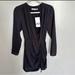 Zara Dresses | Long Sleeve Black Size S Cocktail Dress By Zara Size Xl | Color: Black | Size: Xl