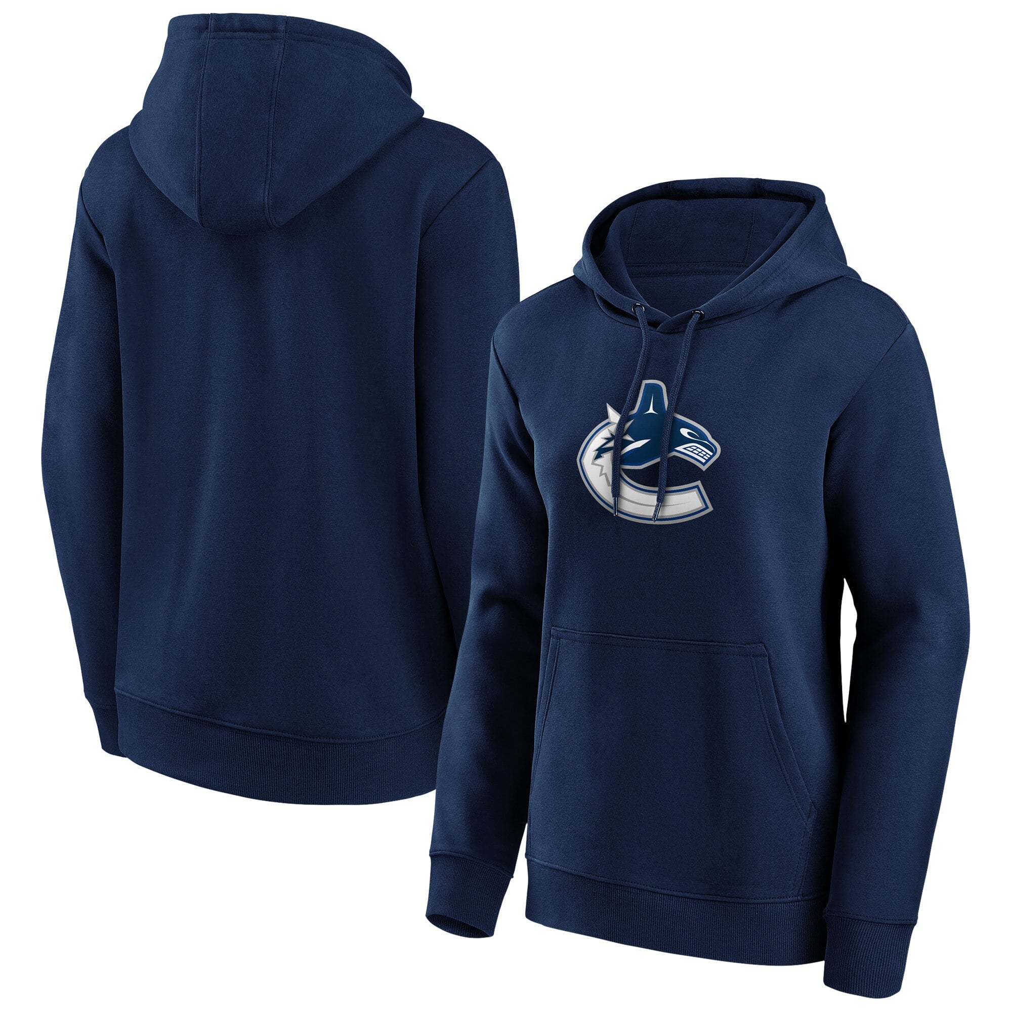 Vancouver Canucks Fanatics Branded Primary Logo Graphic Hoodie – Damen