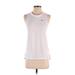 Nike Active Tank Top: White Activewear - Women's Size X-Small