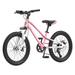 24" Youth Bike Kids Bike for Boys and Girls with Suspension Fork, 7-Speed Drivetrain, Multiple Colors.