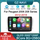 Carplay sans fil Android 13 pour KIT 2008 208 Series 2012-2018 Navigation GPS Stéréo Capture