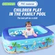 Piscine gonflable pour enfants jouets de jardin à cadre baignoire pour bébé jeu d'eau d'été pour