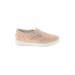Bottega Veneta Flats: Slip On Platform Casual Pink Solid Shoes - Women's Size 37 - Almond Toe