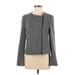 Catherine Malandrino Runway Style Jacket: Gray Marled Jackets & Outerwear - Women's Size Medium