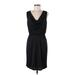 Express Casual Dress Cowl Neck Sleeveless: Black Print Dresses - Women's Size Medium