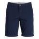 JACK & JONES - Chino-Shorts Jpstdavid Jjchino Akm Sn In Navy Blazer, Gr.158