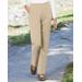 Blair Women's Everyday Knit Straight-Leg Pants - Tan - XL - Misses