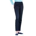 Blair Women's SlimSation® Ankle Pants - Denim - 16W - Womens