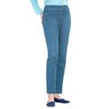 Blair Women's SlimSation® Ankle Pants - Denim - 22W - Womens