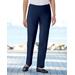 Blair Women's SlimSation® Straight-Leg Pants - Blue - 20W - Womens