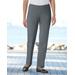 Blair Women's SlimSation® Straight-Leg Pants - Grey - 8 - Misses