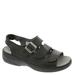 Propet Breezy Walker - Womens 9.5 Black Sandal W