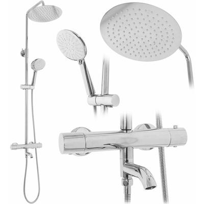 Thermostat duschset lungo chrome - REA Image