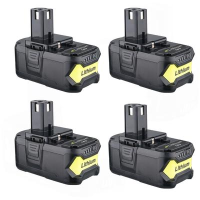 4X5.0Ah 18V Lithium Akku Ersatz für Ryobi One Plus Akku P104 P108 P102 P103 P105 P107 P109 P122 Image