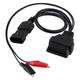 OBD2 Diagnose Adapter Kabel 3pin auf 16pin Buchse für FiCOM kompatibel mit Alfa Romeo 156 166 gt