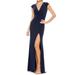 Cap Sleeve Jersey Gown