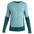 Icebreaker - Merino 125 Zoneknit Energy Wind L/S Tee - Merinoshirt Gr XXL türkis/blau