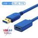 USB Extension Cable Cord Super Speed USB 3.0 Cable Male to Female 1m 2m 3m Data Sync USB 2.0 Extender Cord Extension USB USB 3.0 TPE Blue 0.5m