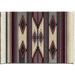 Earthtone Southwest Mouserug 10.25 X 7.125 Inches Burgundy Gray And Cream One (CSW-1)